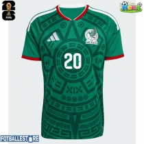 Mexico Johan Vasquez #5 Hjemmedrakt VM 2026 Kortermet